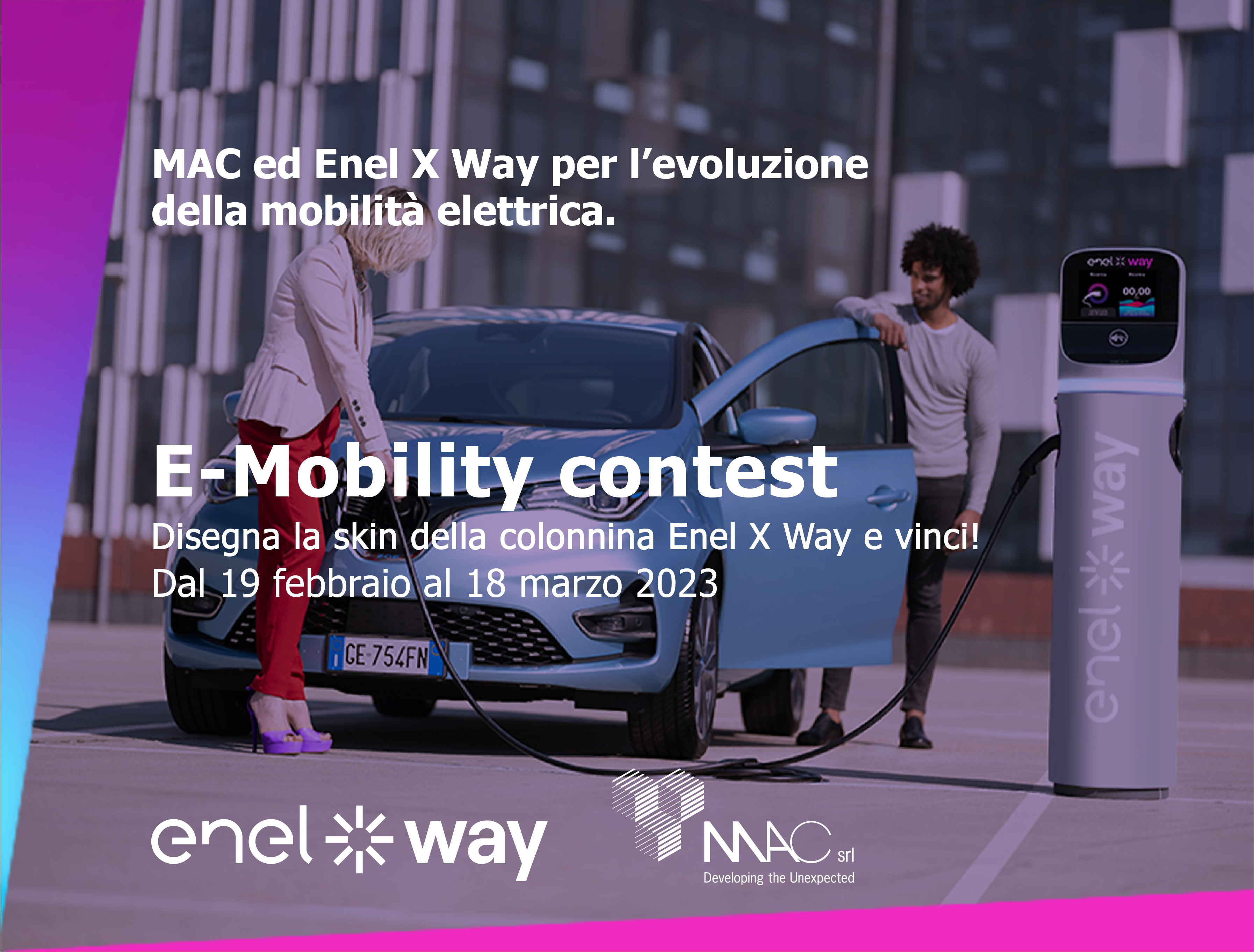 E-Mobility Contest: Disegna la skin della colonnina Enel X Way e vinci!